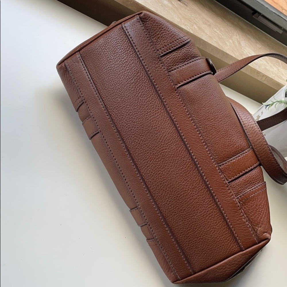 Prada classic brown leather handbag - Picture 8 of 16